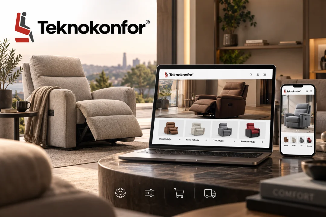 Teknokonfor Yenilenen E-Ticaret Sitesini Kullanıma Açtı