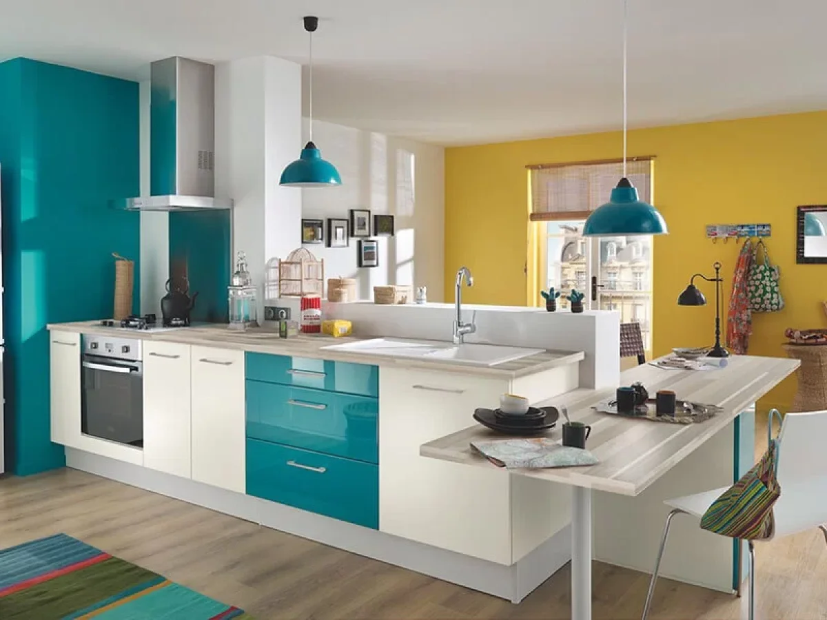Mutfakta Renk Kullanımı: Evinizin Kalbindeki Canlılık